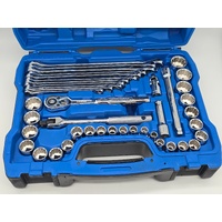 Kincrome Portable Tool Kit 75 Piece Tool Set in Case 3/8 Inch Drive K1850