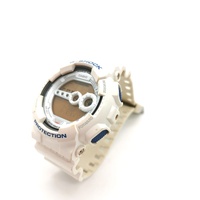 Casio G-Shock GD-100SC White Blue Digital Watch Shock Resistant 200m WR