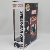 Funko Pop! Comic Covers Marvel Spider-Man 300 Black Suit Special Edition Figure