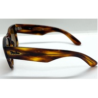 Ray-Ban Mega Wayfarer RB 0840S Sunglasses Tortoise Shell Frame Brown Lenses 51mm