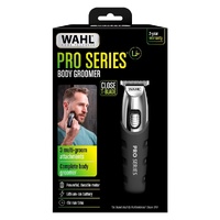 Wahl Pro Series Body Groomer 3-in-1 Trimmer Shaver and Nose Hair Kit 4hr Run