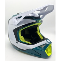 2024 Fox V1 Nitro Maui Blue MX Helmet Size Medium