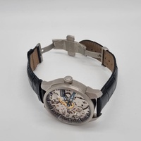 Tissot T-Complication Squelette Mechanical Mens Watch with Skeleton Dial