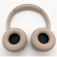 Sony WH-CH520 On-Ear Wireless Bluetooth Headphones Beige with Cable