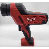 Milwaukee C18 PCG Caulking Gun Kit with 2.0Ah Battery and Charger