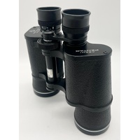 Asahi Pentax Prism Binoculars 10x50 Field 5.5 Coated Optics No. 5127193