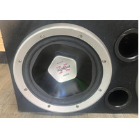 Sony Xplod Dual 12 Inch Subwoofers in Fusion Box with 4 Channel Amp