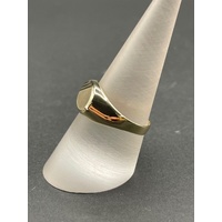 Mens 9ct Yellow Gold Signet Ring