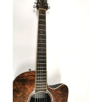 Ovation Celebrity Mid Bowl Semi Acoustic Guitar CS-24P-NBM in Original Hard Case