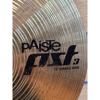 Paiste PST 3 Universal Set Cymbals 20in Ride 18in Crash 14in Hi-Hat Top Bottom