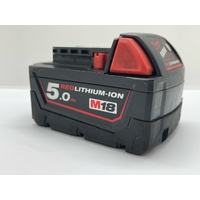 Milwaukee M18 18V RedLithium-Ion 5.0Ah Extended Capacity Battery Pack M18B5