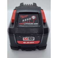 Milwaukee M18 HB6 6.0Ah Redlithium-Ion M18 High Output Battery Pack