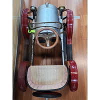 Vintage Childs Pedal Car Pressed Metal 100cm x 55cm x 55cm