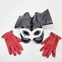 Persona 5 Joker Cosplay Costume Set with Wig Mask Jacket Top and Shoes