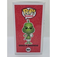 Funko Pop! Movies Dr. Seuss The Grinch 664 Grinch in Underwear Vinyl Figure