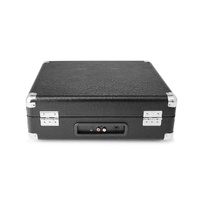 Anko JLR-78990 3 Speed Turntable with Bluetooth Black and Red