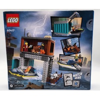 LEGO City Police Speedboat and Crooks Hideout 60417