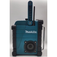 Makita DMR102 AM/FM Corded Cordless Jobsite Radio Blue Skin Only