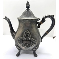 Vintage Ornate Silver Plated Teapot