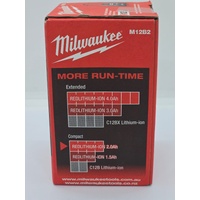 Milwaukee M12 Redlithium-Ion 2.0Ah Compact Battery Pack M12B2
