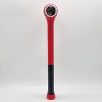 Snap-On 40 oz Ball Peen Soft Grip Dead Blow Hammer Red HBBD40