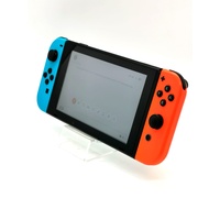 Nintendo Switch Neon Blue/Red Handheld Gaming Console HAC-001 with Accessories