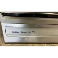 Rinnai Econoheat 850 Unflued Natural Gas Radiant Heater Platinum Silver