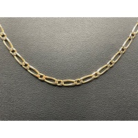 Unisex 9ct Yellow Gold Figaro Link Necklace