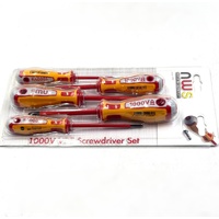 NWS 096-5-BU 5pc 1000V VDE Insulated Screwdriver Set