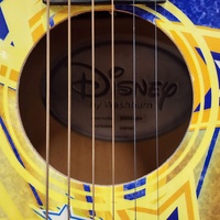 Disney by Washburn High School Musical Acoustic Guitar Blue