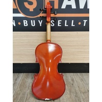 Golden Age Violin Starter Set with Bow and Case Acoustic Kit for Beginners