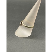 Ladies 9ct Yellow Gold Cubic Zirconia Ring
