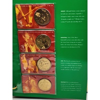 Royal Australian Mint Sydney 2000 Olympic $5 Coin Collection 28 Coin Set