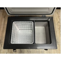 EVAKOOL KM55 Portable 55L Fridge Freezer with Cover and 12V Car Charger