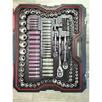 ToolPRO 198 Piece Automotive Tool Set 1/4 3/8 1/2 Inch Drive with Hard Case