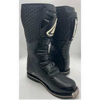 Answer AR1 Mens MX Offroad Boots Black Size 12 Durable Racing Gear