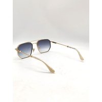 Police Horizon 13 SPLP34 Shiny Rose Gold Sunglasses with Blue Gradient Lenses