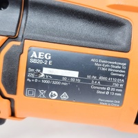 AEG SB20-2E 13mm 2-Speed 750W Corded Percussion Drill 240V Heavy Duty