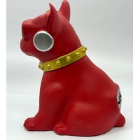 Bulldog Wireless Bluetooth Speaker Portable Red Dog Stereo