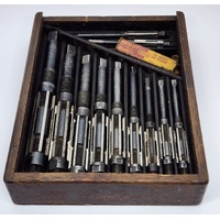 Sutton Tools Set No. 3 Micro-Set 11 Piece Adjustable Reamer Vintage