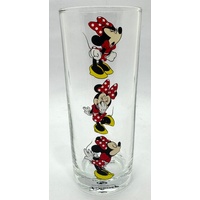Disney Minnie Mouse Set of 2 Drinking Glasses 325ml Classic Cartoon Glassware