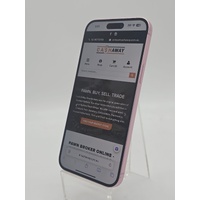 Apple iPhone 15 Plus 128GB Pink Unlocked 6.7 Inch Super Retina XDR Smartphone
