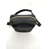 Lacoste Black Side Satchel Bag Adjustable Strap Compact 21x15x5cm
