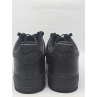Nike Air Force 1 07 Triple Black Mens Sneakers Size 14 US CW2288-001