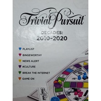 Hasbro Gaming Trivial Pursuit Decades 2010 to 2020 Board Game Adults and Teens