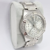 Guess W1156L1 Ladies Frontier Silver Crystal Watch Multifunction Dial