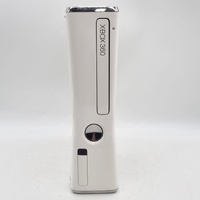Microsoft Xbox 360 S 320GB Console 1439 White with Controller and Leads