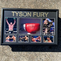 Tyson Fury Signed Boxing Glove Autographed Gypsy King with COA Memorabilia