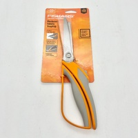 Fiskars Easy Action Pinking Shears Stainless Steel Zigzag Scissors