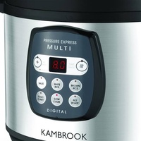 Kambrook KPR820BSS Pressure Express 6L Digital Multi Cooker 1000W